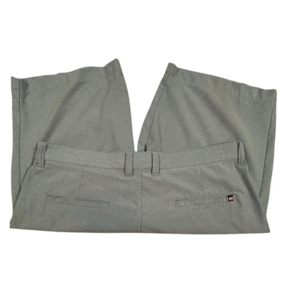 Travis Mathew Men's Kona Blue Striped Chino Golf Shorts SIZE-36 - Picture 3 of 5